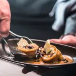 Using silver service techniques